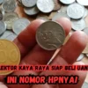 Ini Nomor HPnya! Disini Tempat Kolektor Kaya Raya Siap Beli Uang Koin Kuno