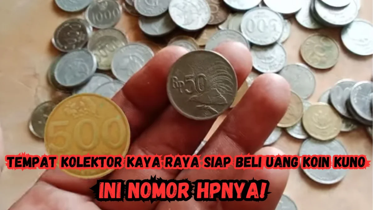 Ini Nomor HPnya! Disini Tempat Kolektor Kaya Raya Siap Beli Uang Koin Kuno