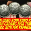 Harga Uang Koin Kuno Rp100 Rumah Gadang Bisa Tembus Rp100 Juta Per Kepingnya, Disini Jualnya!