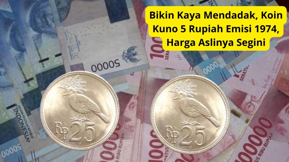 Tak Kalah dengan Koin yang Lainya, Koin Kuno Rp 25 Emisi 1971 Kini Di Bandrol Rp 20 Juta, Jika Anda Punya Jual Sekarang