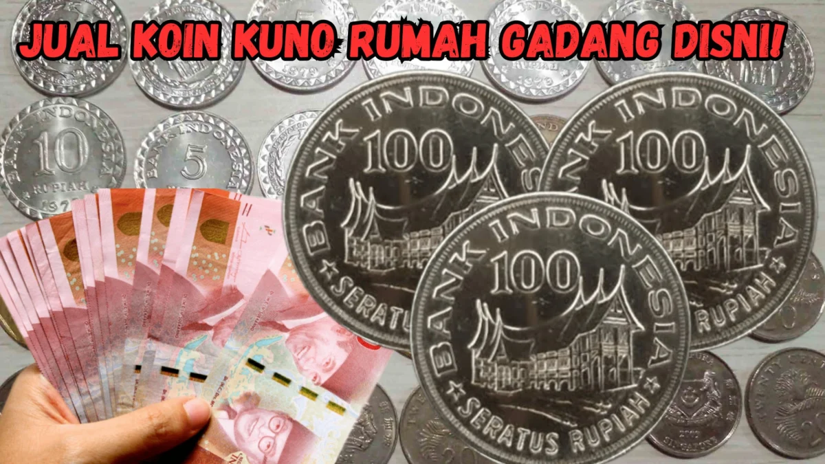 Disini Tempat Jual Koin Kuno Rp100 Rumah Gadang, Laku Jutaan Per Keping