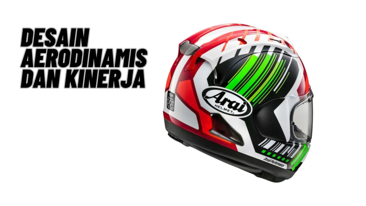 Desain Aerodinamis dan Kinerja dari Helm Arai RX-7V, Simak Penjelasannya Disini