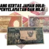 Uang Kertas Jaman Dulu: Penyelamatan dan Nilai Sejarah Uang Kuno, Cek Selengkapnya Disini