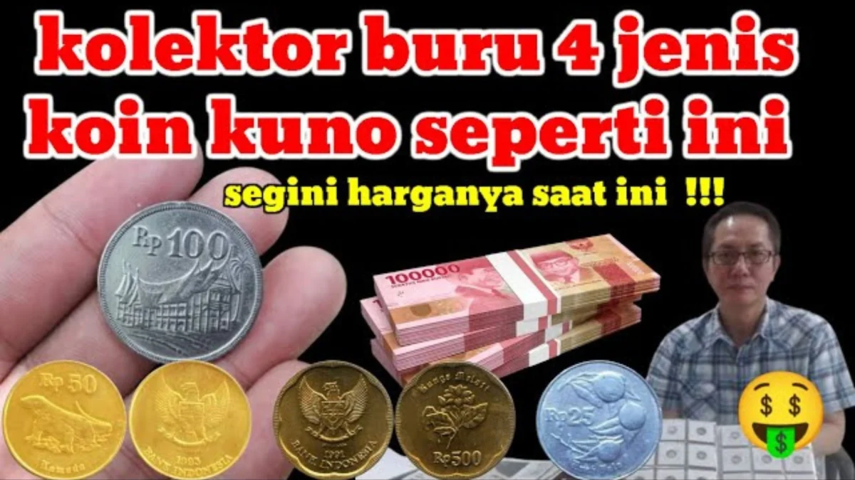 Raja Kolektor Buru 4 Jenis Koin Kuno Seperti Ini, Segini Harganya Saat Ini!