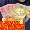 Koin Emas Langka Rp50 Gambar Komodo Berharga 40-50 Jutaan Sekepingnya, Kamu Punya?