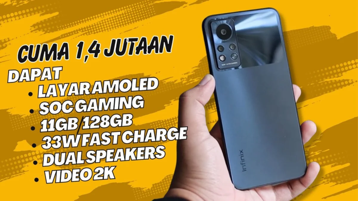 Spek Tinggi Murah! 5 HP Infinix 1 Jutaan Terbaik 2023, Cek Selengkapnya Disini