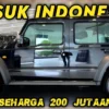 Mirip Banget RUBICON! Ini Mobil SUZUKI JIMNY yang Harganya Cuman 200 Jutaan, Cek Spesifikasinya Disini