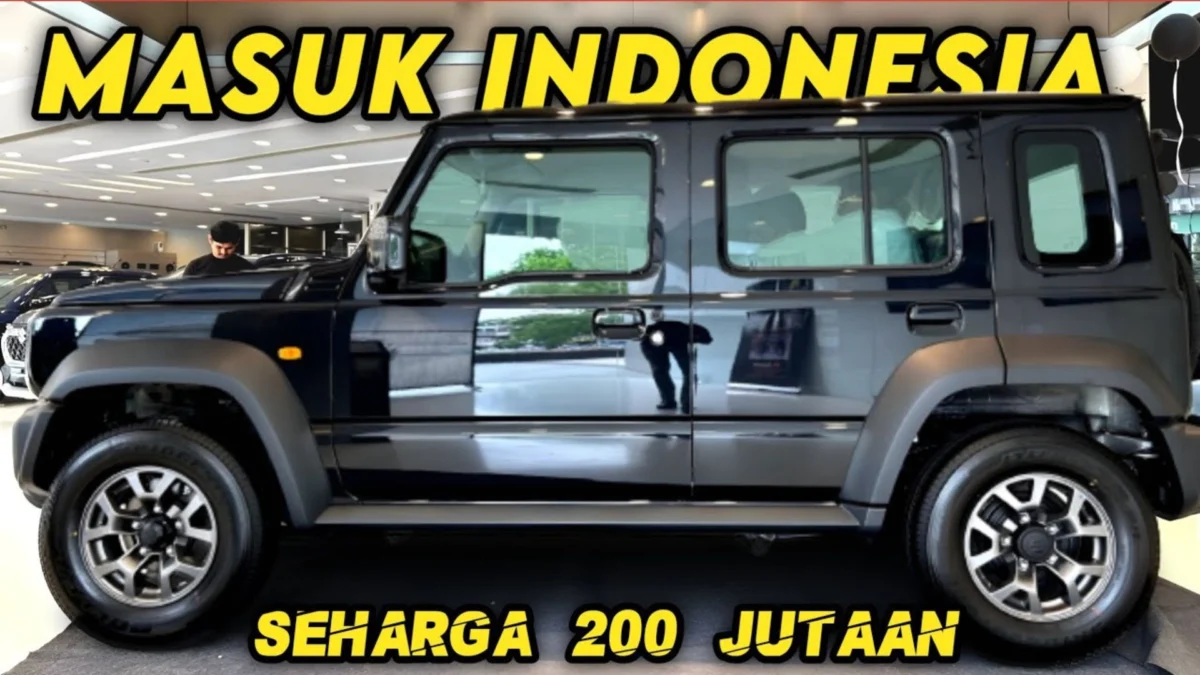 Mirip Banget RUBICON! Ini Mobil SUZUKI JIMNY yang Harganya Cuman 200 Jutaan, Cek Spesifikasinya Disini