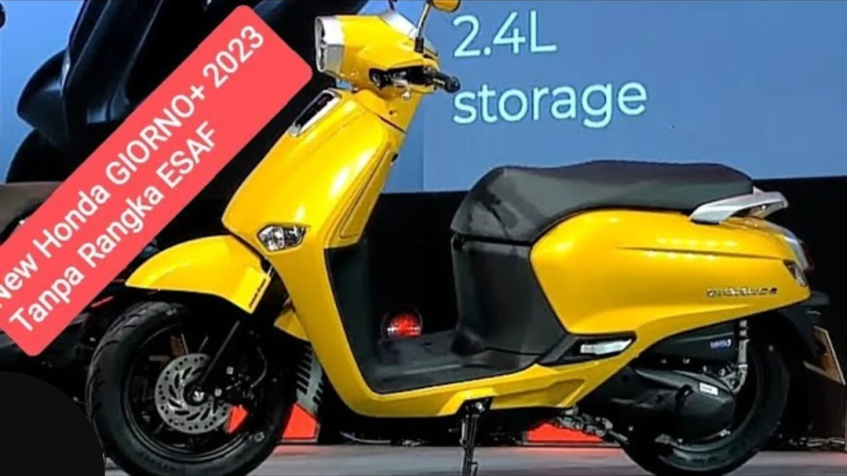 Resmi Honda Giorno 125 CC Tanpa Rangka eSAF, Kakak Scoopy Calon Stylo?