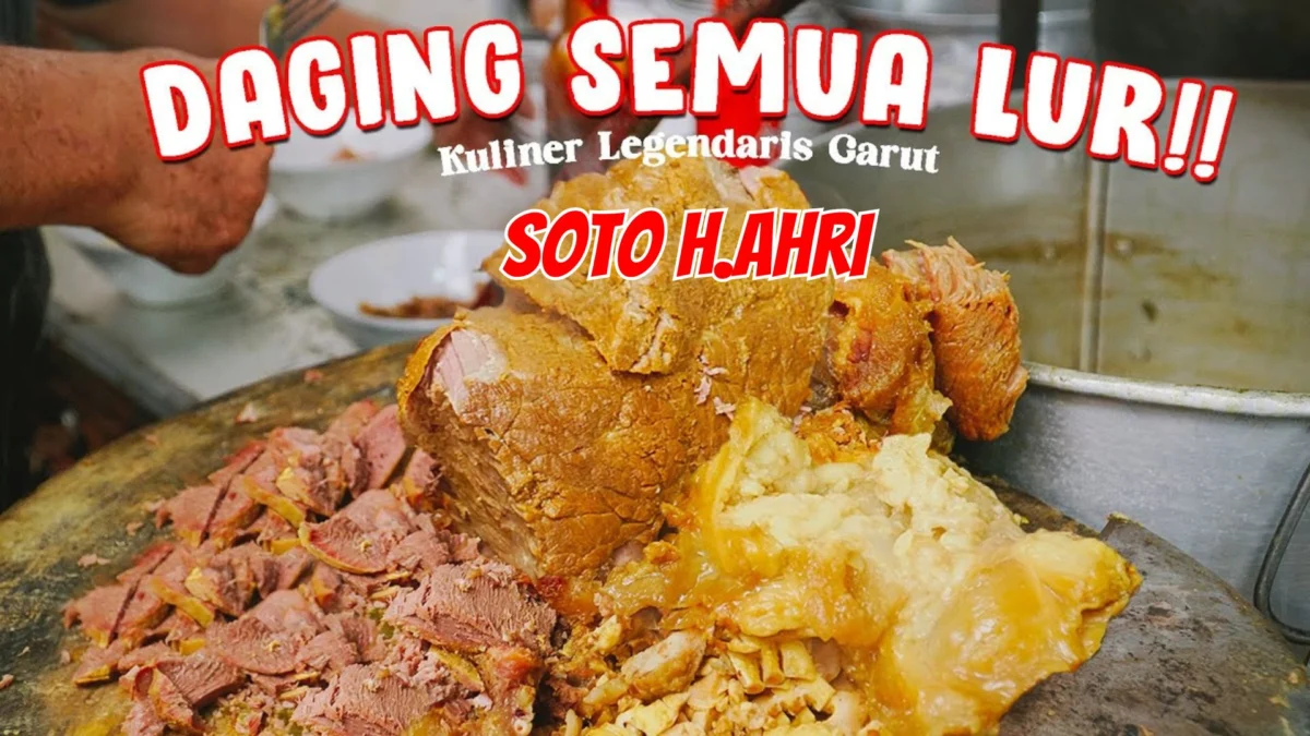 Sehari Bisa Habis 25 Kilo Daging! Soto H.Ahri, Kuliner Legendaris Garut Asli