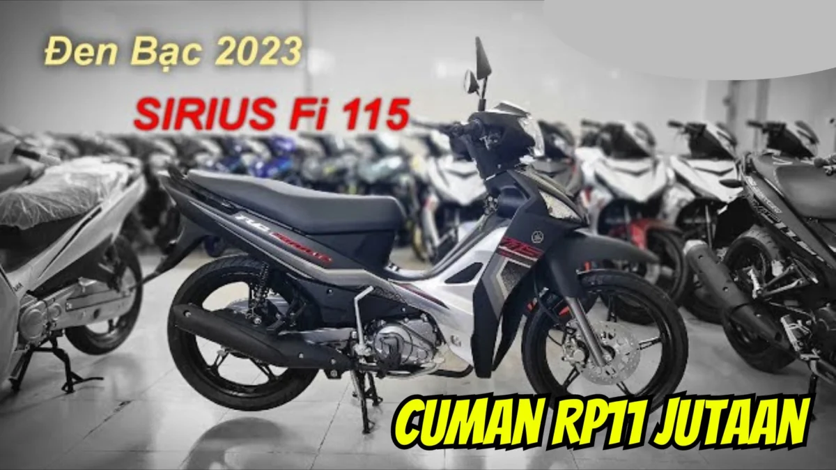 Murah Banget Bre! Motor Bebek Baru Yamaha Sirius F1 Meluncur, Cuman Rp11 Jutaan