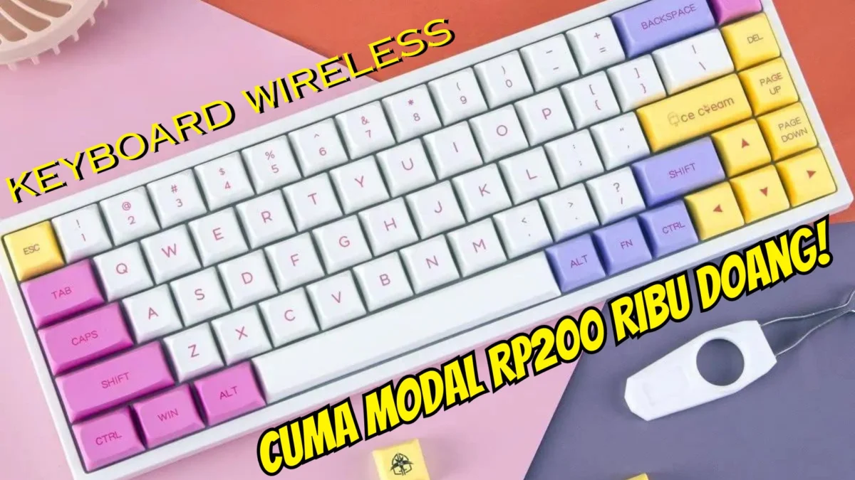 Cuma Modal Rp200 Ribu Doang! Pilih Keyboard Wireless Terbaik untuk Ngetik Tahun 2023