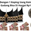 Hanya Dengan 1 Keping Uang Koin Rp100 Rumah Gadang Bisa Di Hargai Rp100 Juta