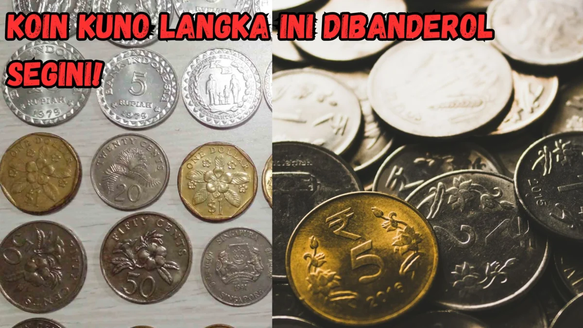 Koin Kuno Langka Ini Dibanderol Rp10 Juta Per Keping, Begini Cara Jualnya!