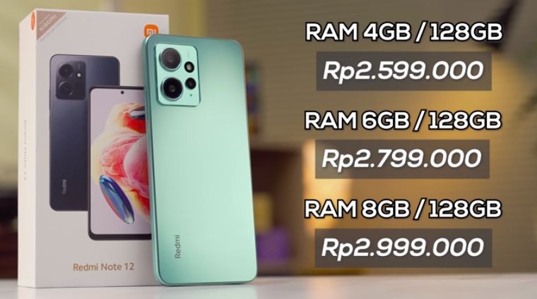 Segini Harga Hp Xiomi Redmi Note 12, Serta Simak Spesifikasi Layar yang Memukau