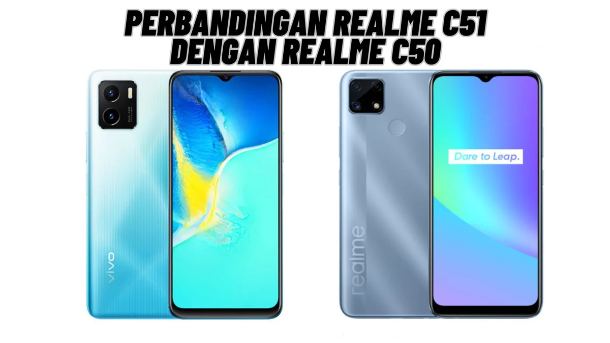 Perbandingan Realme C51 dengan Realme C50