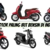 Paling Rekomendasi! Ini 9 Motor Paling Irit Bensin di Indonesia, Cek Selengkapnya