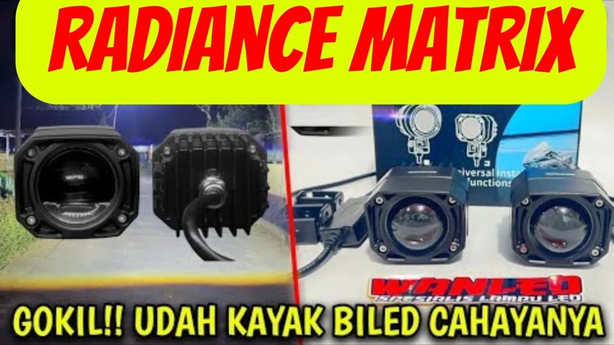 Udah Kayak Biled Cahayanya! Review Radiance Matrix Lampu Tembak Terbaru