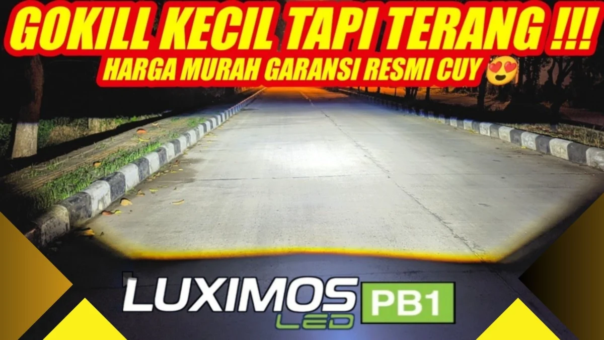 Rekomendasi BILED LUXIMOS PB1: Kecil, Terang, dan Bergaransi!