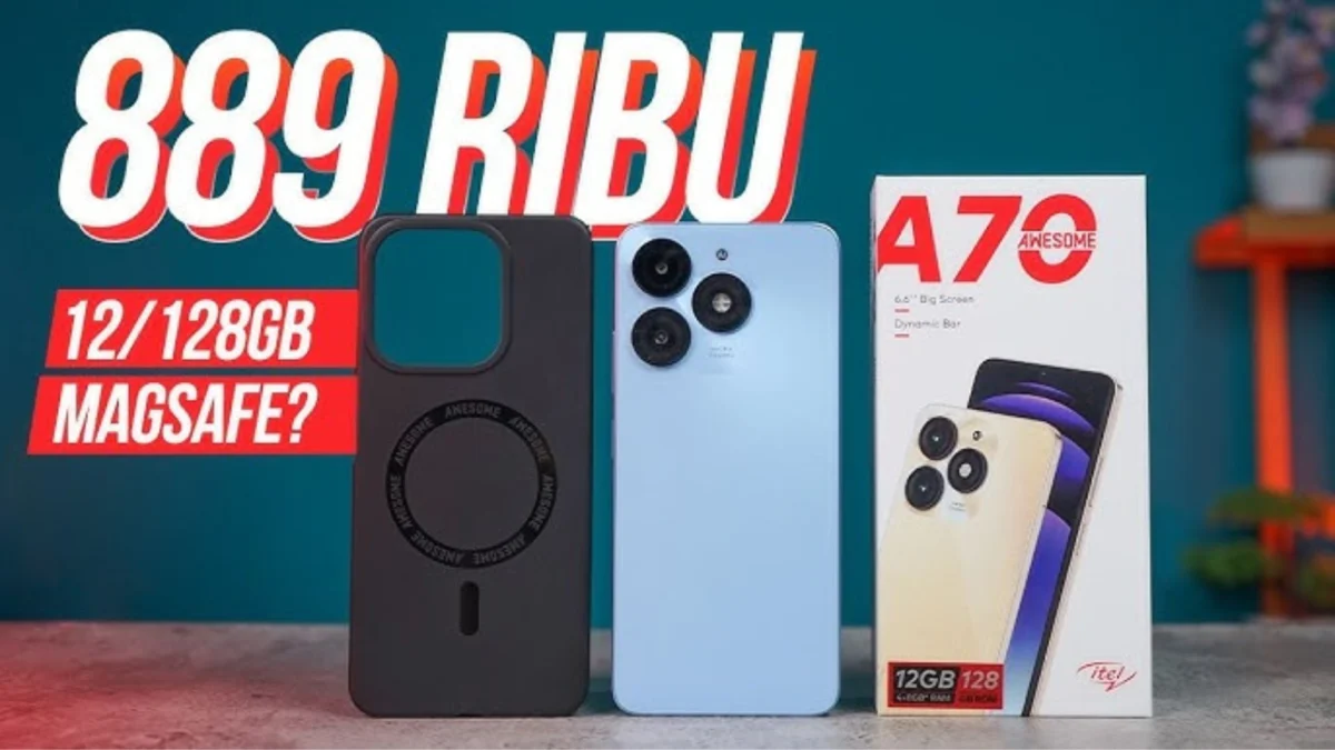 Gila Murah Banget! Review itel A70 Resmi Indonesia Terbaru