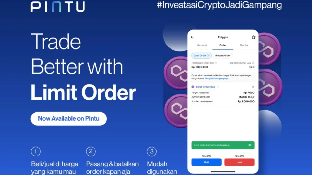 Maksimalkan Investasi dengan Fitur Limit Order di Aplikasi Pintu