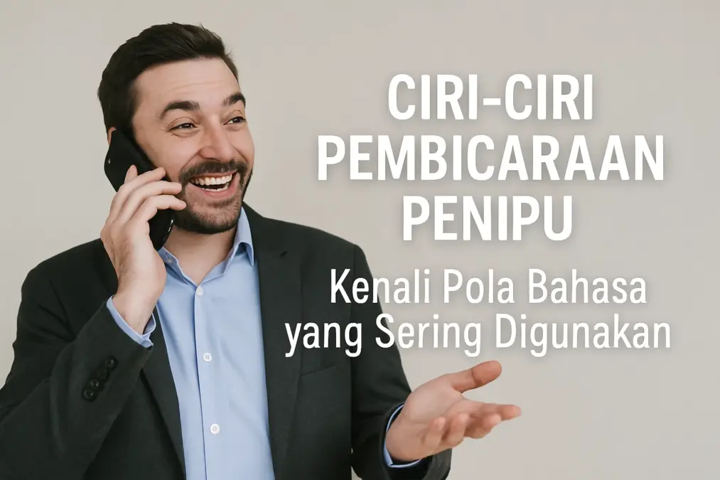 Ciri-Ciri Pembicaraan Penipu: Kenali Pola Bahasa yang Sering Digunakan