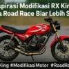 Modifikasi RX King Bergaya Road Race: Bikin Tampilan Garang dan Performa Melesat ( CHAT GPT )