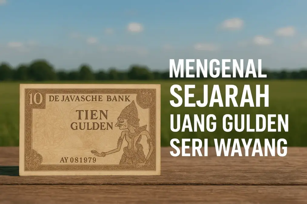 Uang Gulden Seri Wayang Perpaduan Nilai Sejarah dan Seni Budaya ( AI )