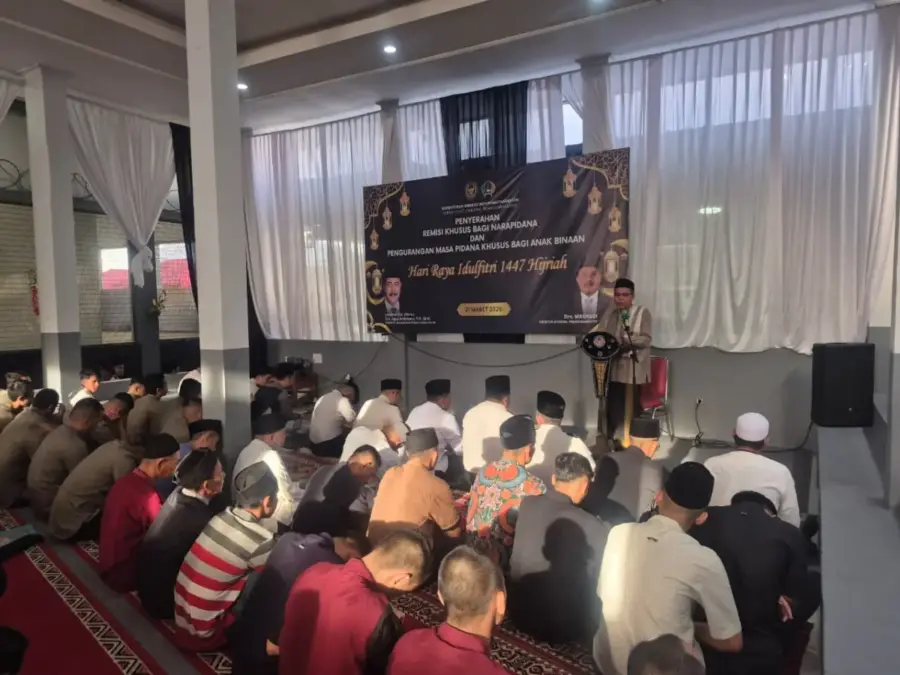 Lebaran di Rutan Garut, Ratusan WBP Dapat Remisi, 2 Narapidana Langsung Bebas istimewa